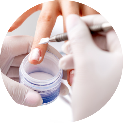dip-powder